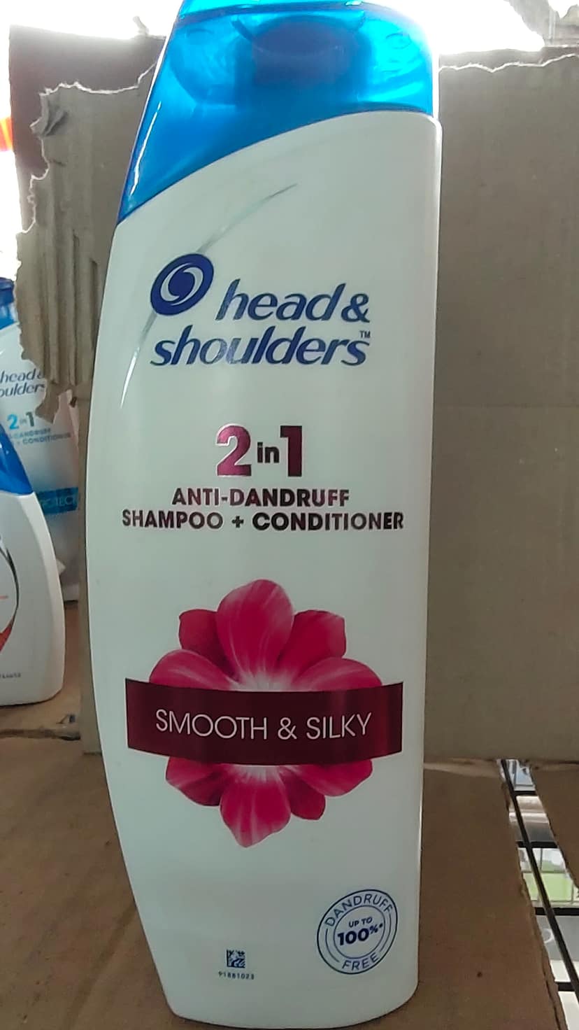 Head & shoulder 2in1 anti dandruff shampoo + conditioner smooth & silky