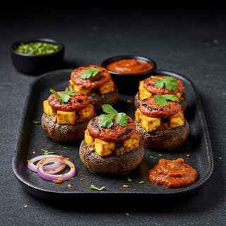 Tandoori Stuffed Mushroom