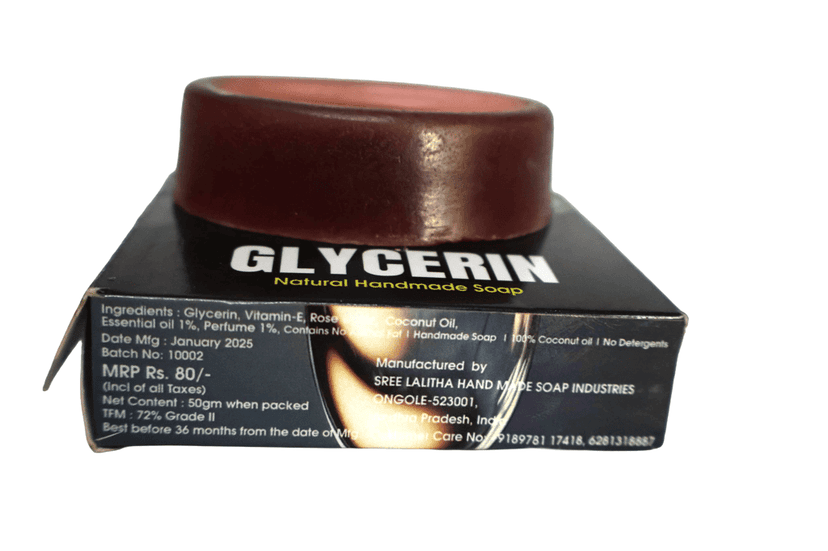 Natural Handmade Glycerin Soap Bar, 100% Organic view 2