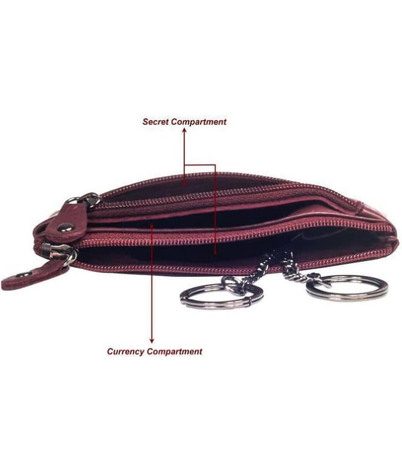 Calfnero Genuine Leather Key Case/Coin Wallet