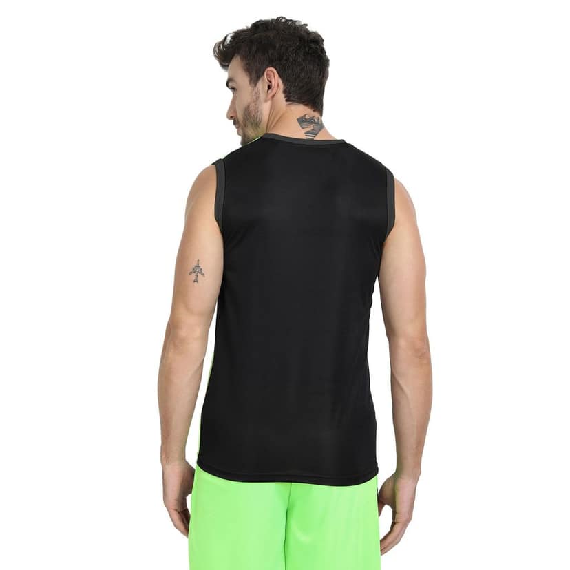 FTX Men Colorblock Round Neck Sleeveless Tshirt view 2