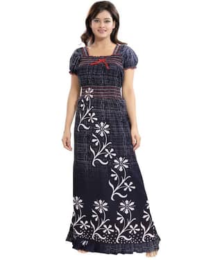 INNER BEATS Cotton Nighty & Night Gowns - Multi Color