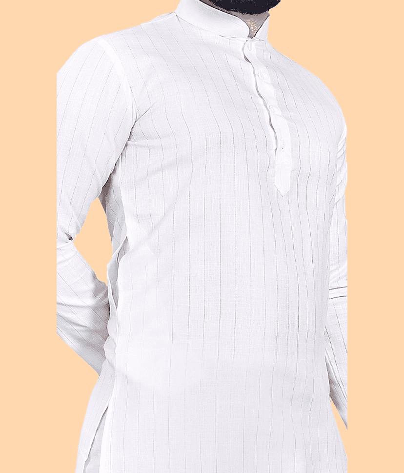 Balaji's Black Cotton Blend Regular Fit Men's Kurta Pyjama Set ( Pack of 1 ) view 2