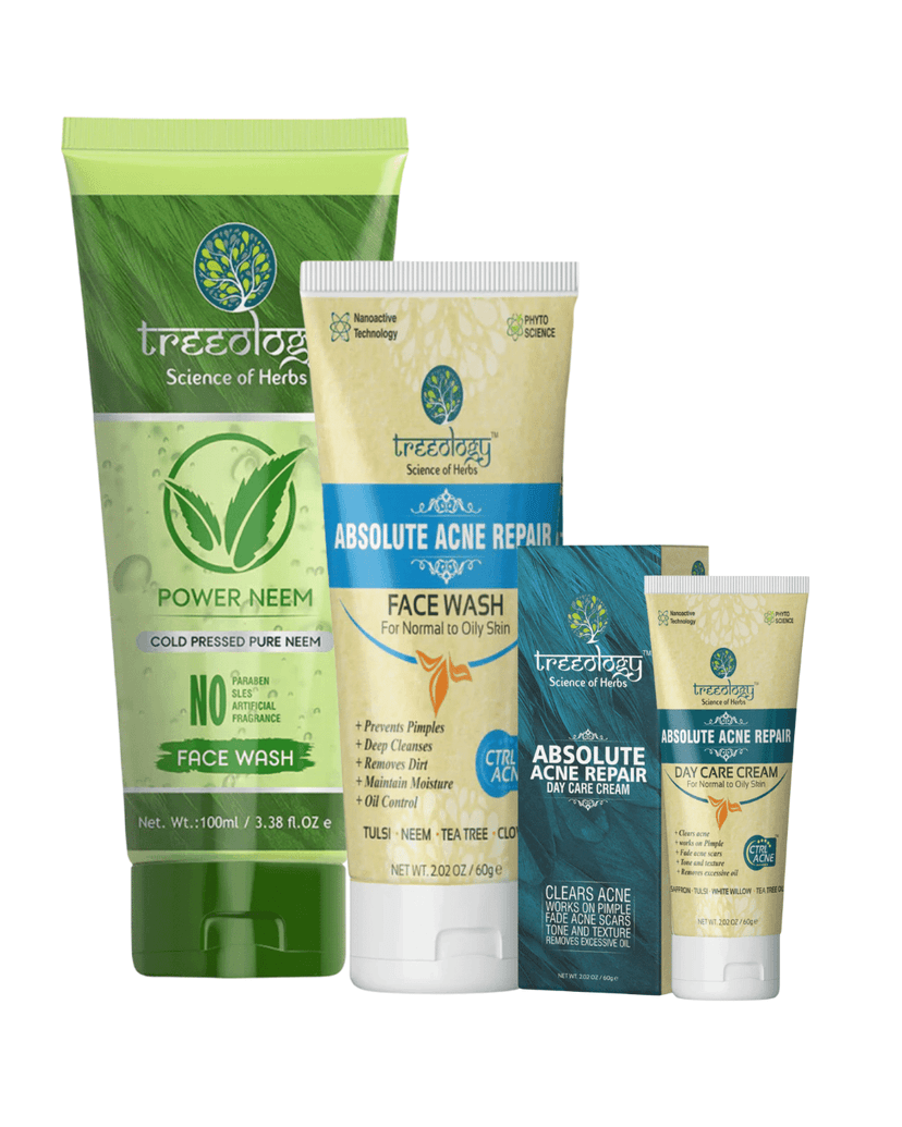 Treeology Complete Acne Care Clear Smooth Skin Combo Pack