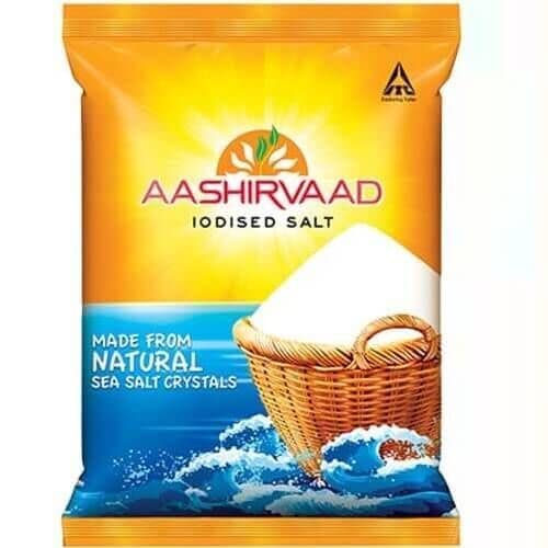 Aashirvaad Salt Iodised, 1 Kg