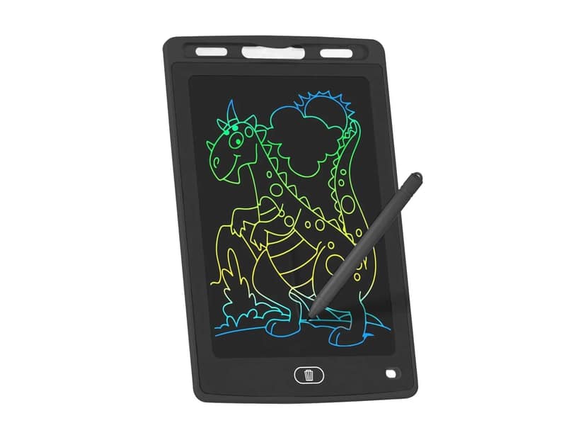 Vaku Luxos 8.5-Inch Rewritable LCD Writing Tablet Digital Slate Pad - Black
