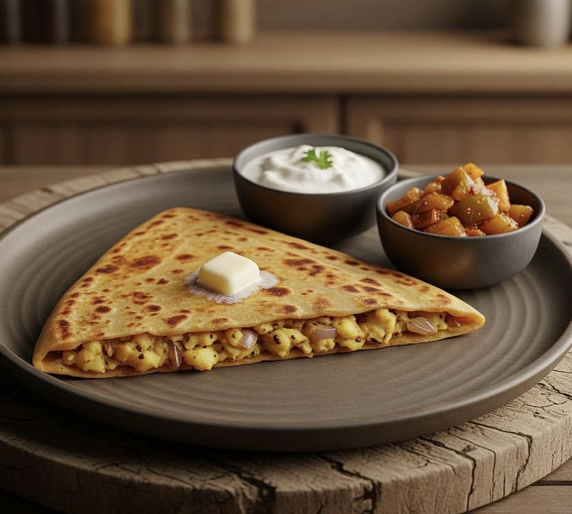 Aloo Pyaz Paratha – 1 Piece