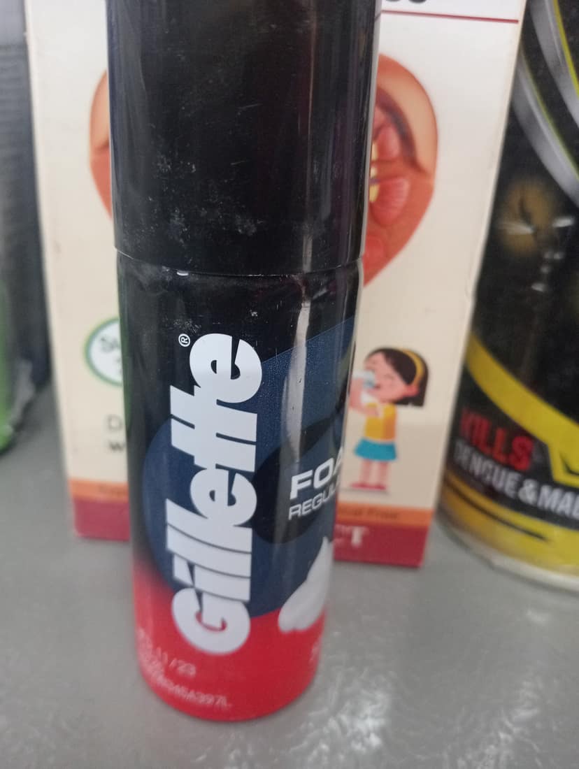 Gillette foam regular