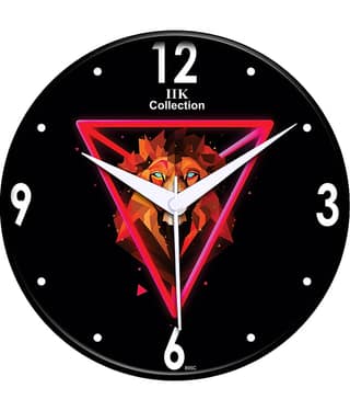 IIK COLLECTION - Circular Analog Wall Clock