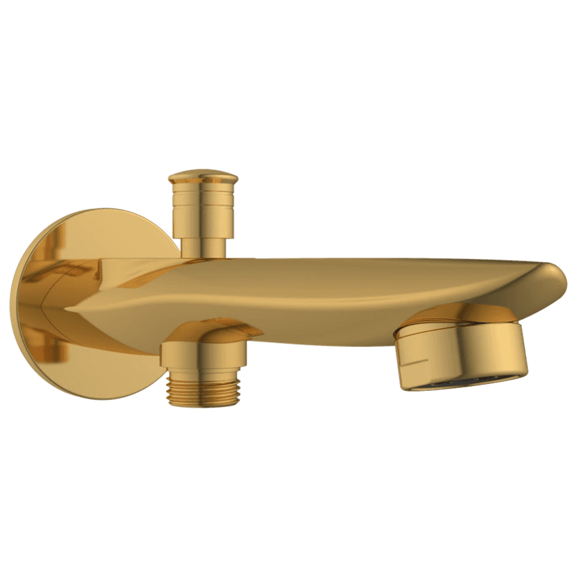 SP-GG-5320 Bath Tub Spout With Button Attachment (Kia Collection) (Glossy Gold) view 2