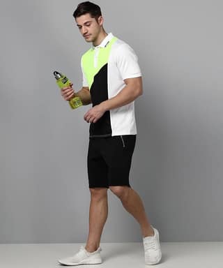 Bepro Men's Polo Neck Collar Half Sleeve T-Shirt