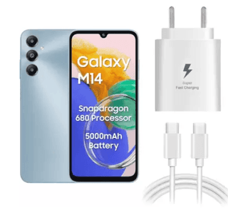 Pandaco 25 W Supercharge 3 A Wall Charger for Mobile with Detachable Cable (Super Fast Charging Compatible for M14 Snapdragon & Other Devices, White, Cable Included)