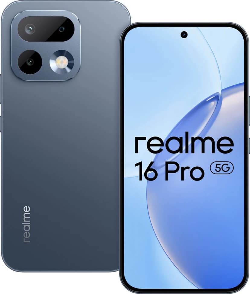 REALME 16 PRO (Pebble Grey, 8GB RAM, 128GB Storage)