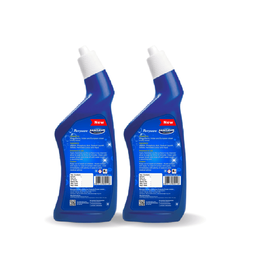 Parryware Sanclean toilet Cleaner 500 ml (Pack of 2) view 2