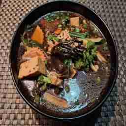 Korean cheesy ramen