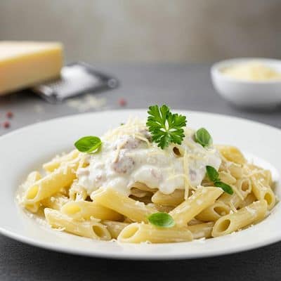 White Sauce Pasta