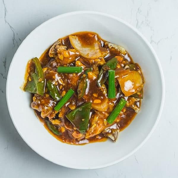 Chilli pork (gravy)
