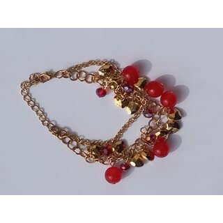 Bracelets with Jerkin and Red Golden Beat