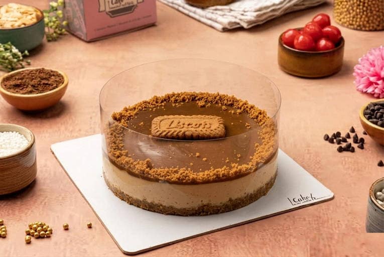 Lotus Biscofff Cheez Cake