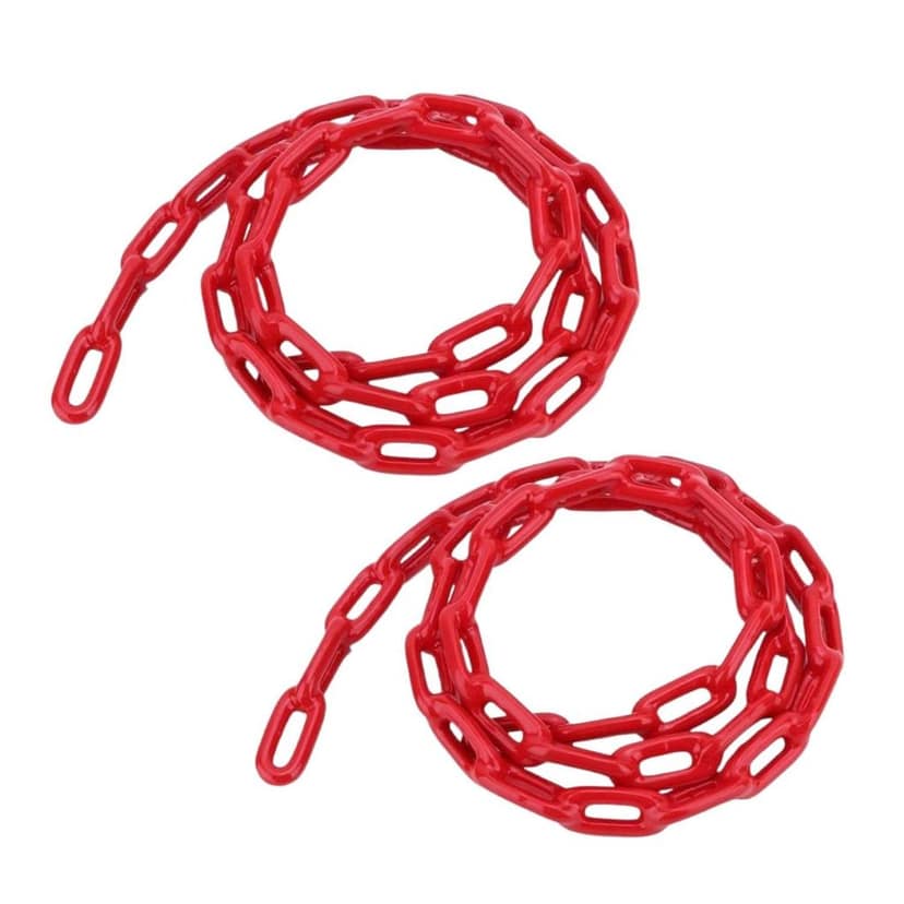 REZNOR Heavy Duty Thermoplastic Coated Metal Link Chain Set for Hammock Swing Indoor Outdoor