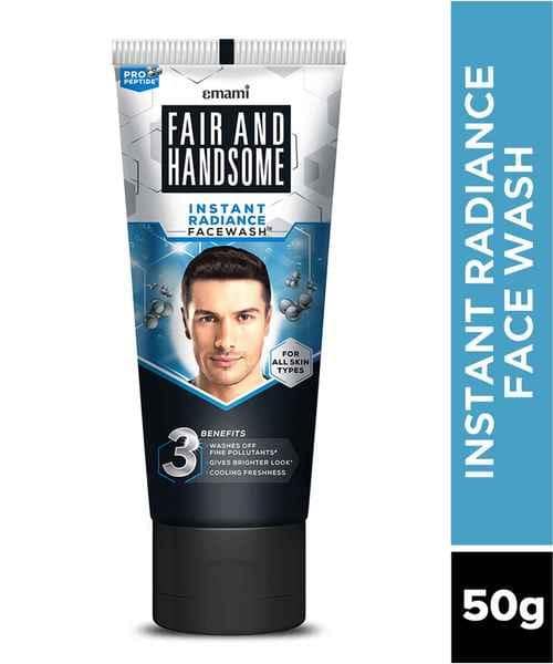 SMART AND HANDSOME MENS INSTANT BRIGHTENING FACE WASH 50 GMS