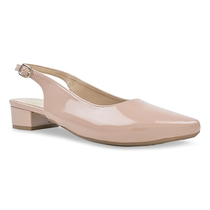 Nude Women Sling Back Pumps view 2