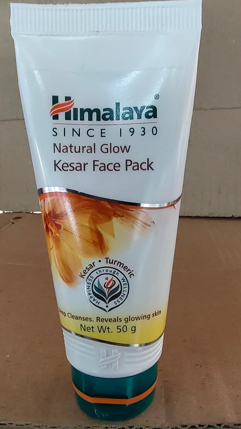 Himalaya natural glow kesar face pack