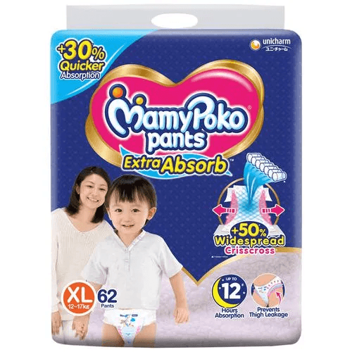 Mamypoko Pants Extra Absorb XL 62 Pcs
