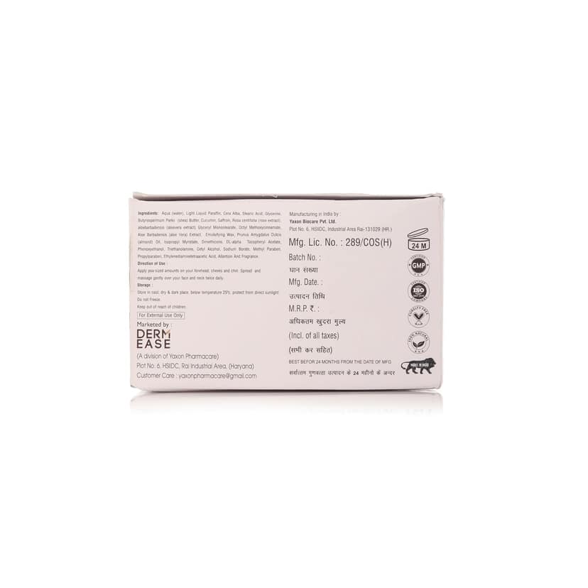 Dermease Ubtan Moisturizing Cream for Bright & Youthful Skin view 2