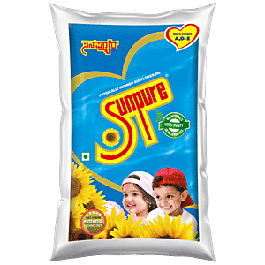 Sunpure Refined Sunflower Oil - 1L