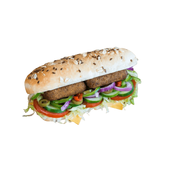 Veg Seekh Burger (15 Cm)