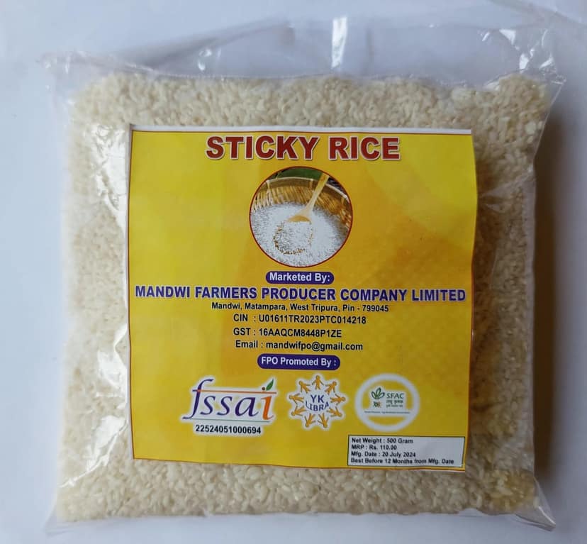 Tripura Local Sticky Rice view 2