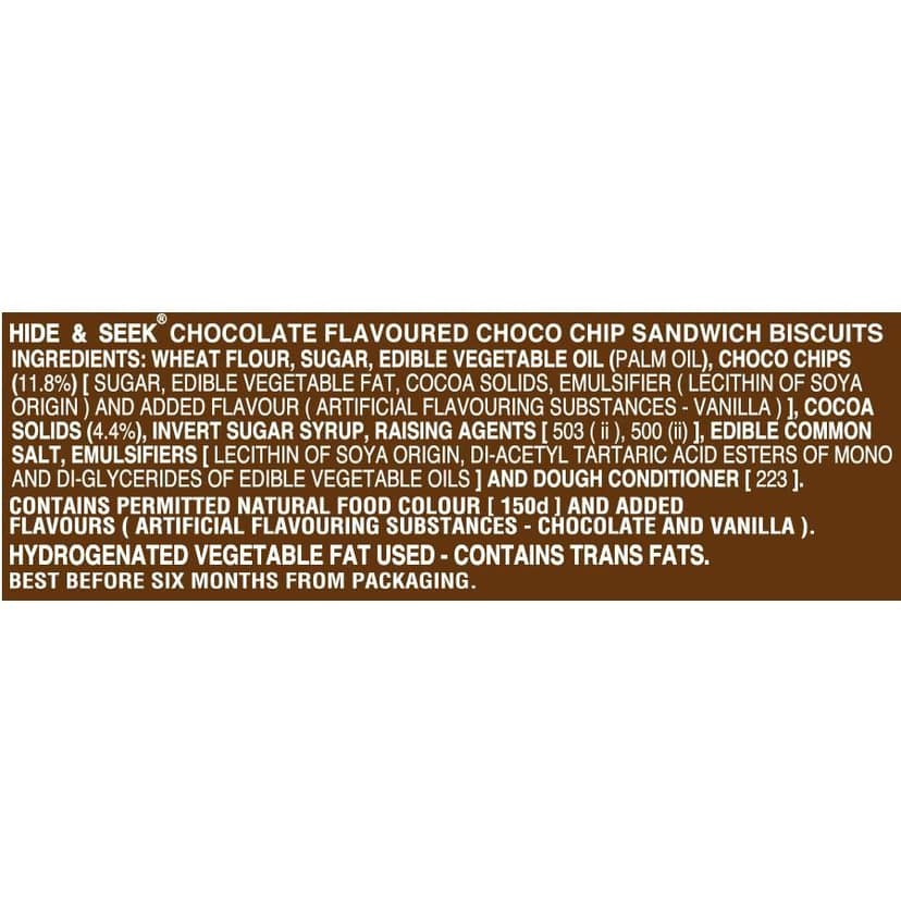Parle Hide & Seek Creme Chocolate, 100 gm Pouch view 2
