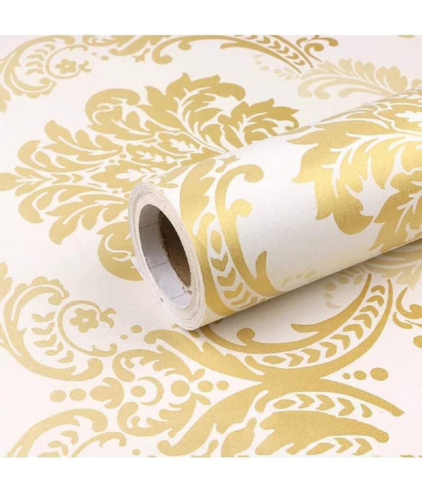 KAAF - Motifs Premium Design Wallpaper ( 40 x 500 ) cm ( Pack of 1 )