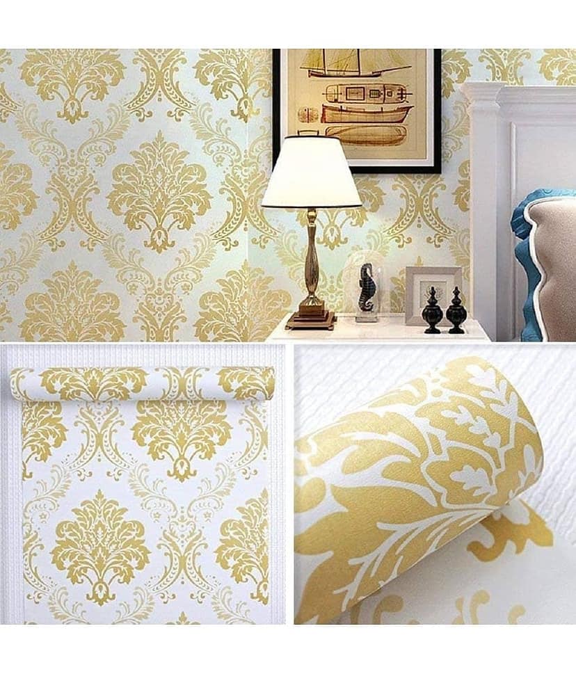KAAF - Motifs Premium Design Wallpaper ( 40 x 500 ) cm ( Pack of 1 ) view 2