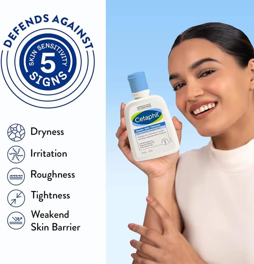 Cetaphil Gentle Skin Cleanser & Sun SPF 30 Light Gel Combo (125 ml + 100 ml) view 2