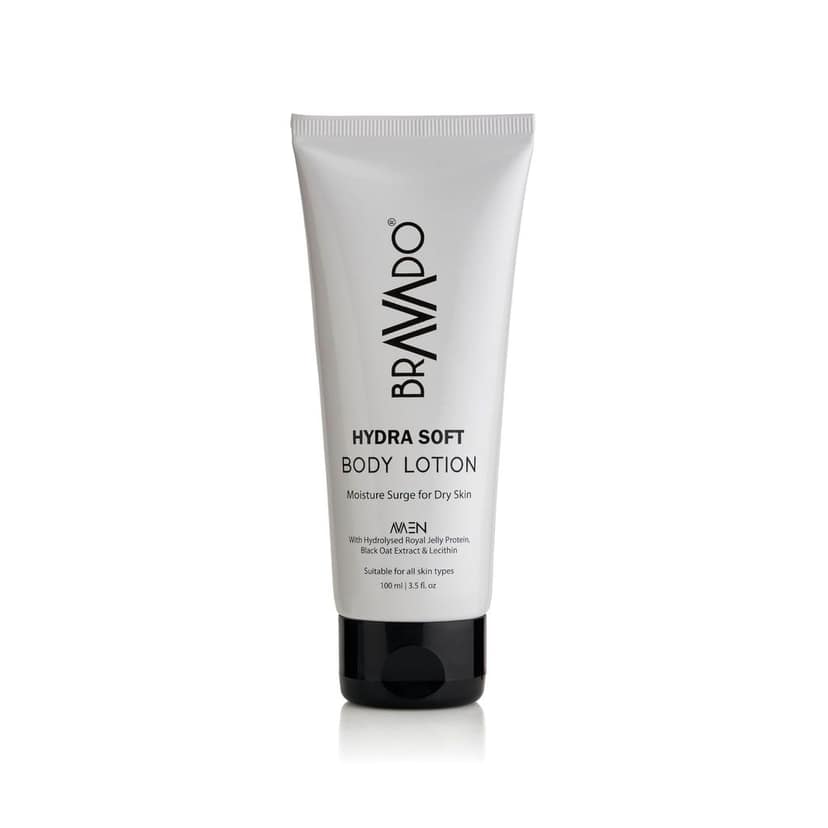 BRAVADO Hydra Soft Body Lotion with SPF | Deep Moisturizing & Nourishing | Soothing, anti-aging, & Anti Irritant Skin | Repair Rough, Dry Skin | Body Cream, Moisturizing Cream, Jelly Protein | 100ml