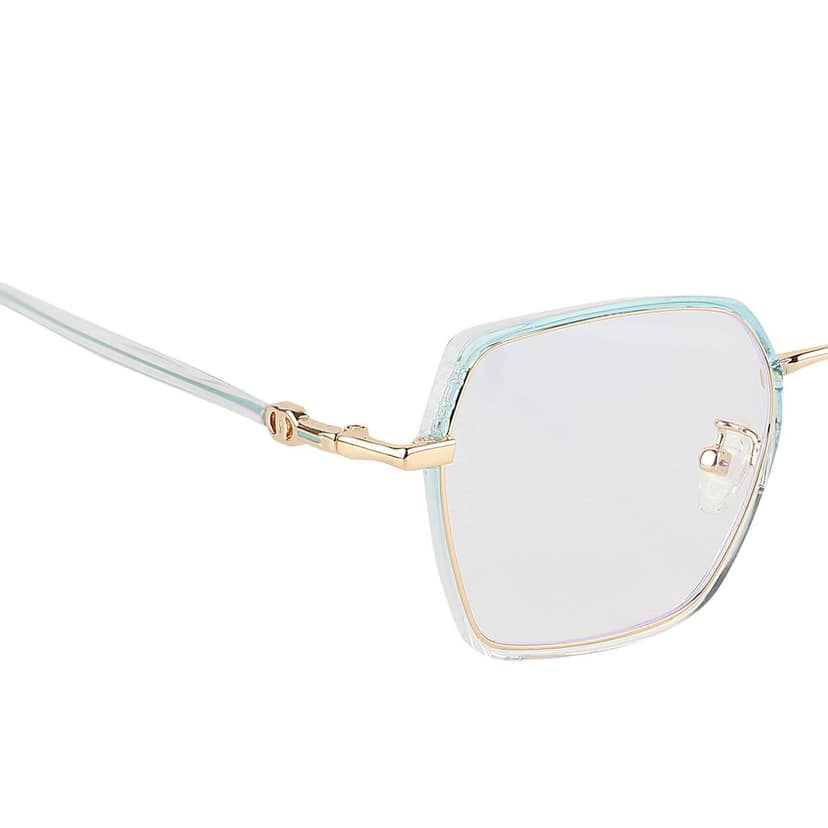 Jodykoes Pure TR Metal and Plastic Combination Blu Cut Anti Glare Fashionable Frame Spectacle Eyeglasses Eyewear view 2