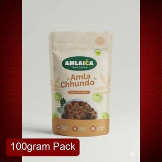 Amlaica Amla Chhundo (250g) | Grated Indian Gooseberry with Jaggery & Spices | Immunity Booster & Digestive Aid