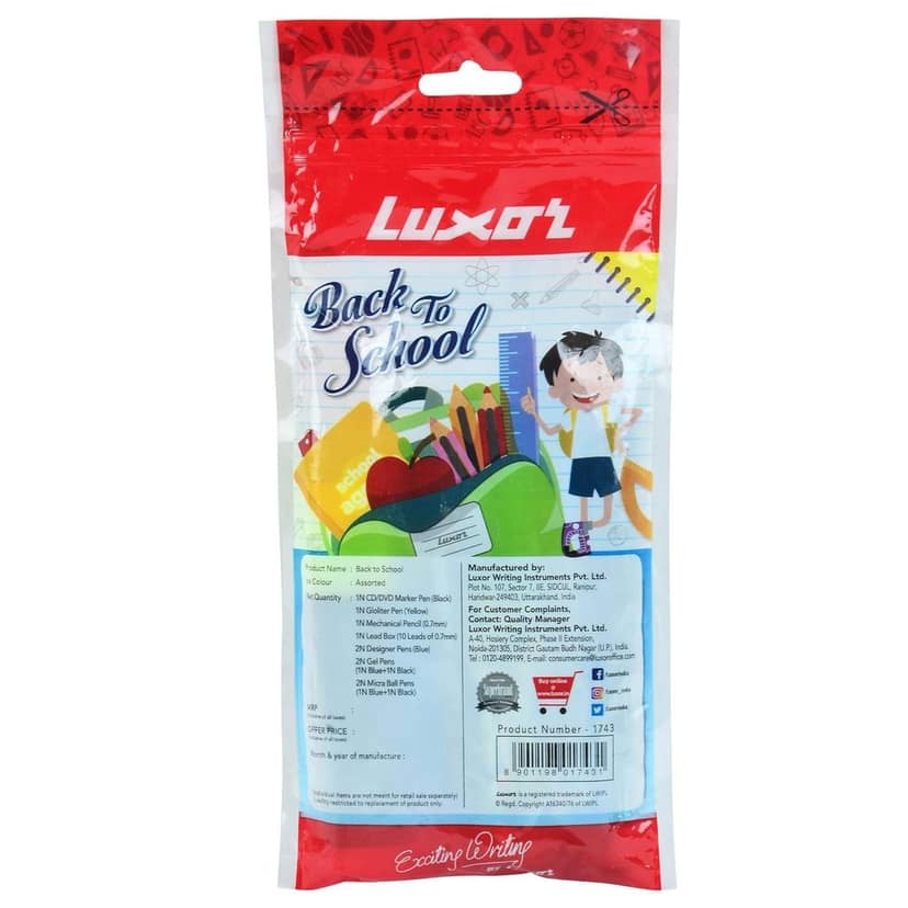 Luxor Back to School Pen Set view 2