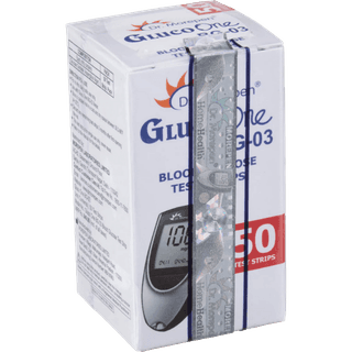 Dr. Morepen GlucoOne Blood Glucose Test Strips, 50 Count