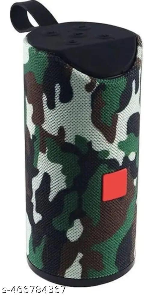 Portable Wireless Bluetooth Speaker with LED Light and Mic, Waterproof Outdoor Speaker with Powerful Sound and Long Playtime