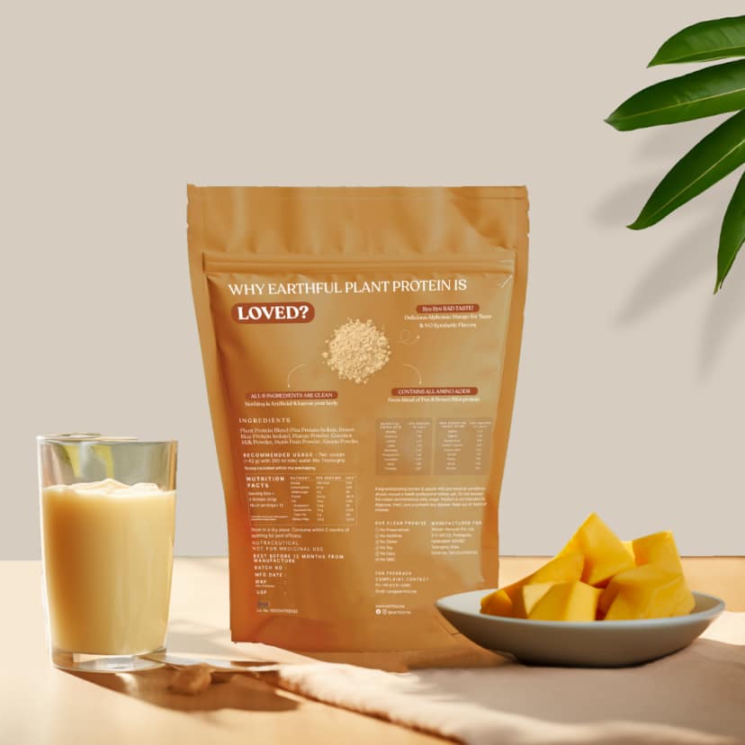 Earthful Honest Plant Protein-Alphonso Mango view 2