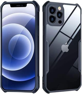 PLUGTECH Slim Shockproof Case | Matte Black Soft | Drop Protection | Precise Cutouts | Premium Mobile Cover for iPhone 13 Pro