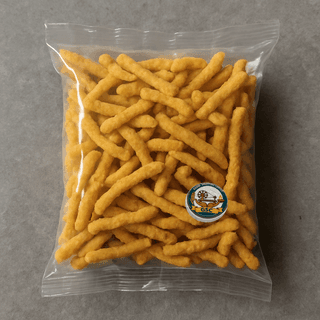 Guddi Shopping Center's nimki - crunchy indian snack