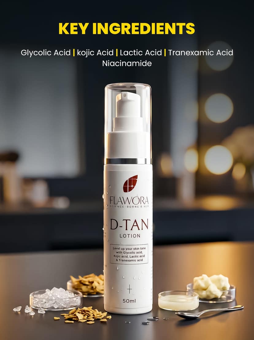 Flawora's D Tan Lotion view 2