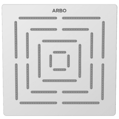OS-03 Square 8" x 8" Inch Maze Overhead Shower