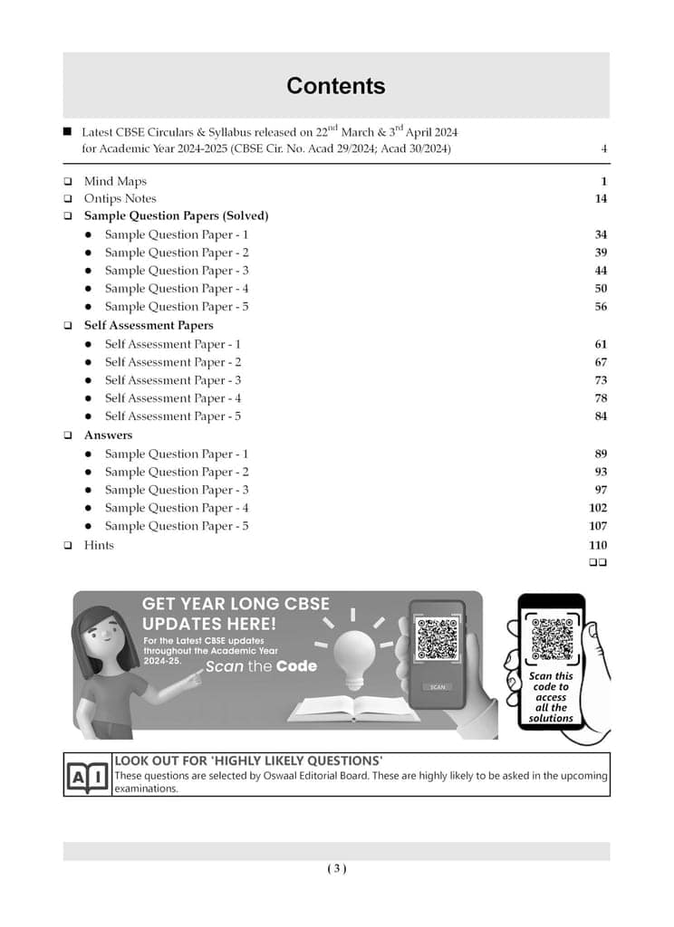 Oswaal CBSE Sample Question Papers Class 9 Science Book (For 2025 Exam) Oswaal Editorial Board view 2