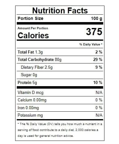 Just Organik RICE FLOUR 2 KG (4 X 500 G), 100% Organic Product