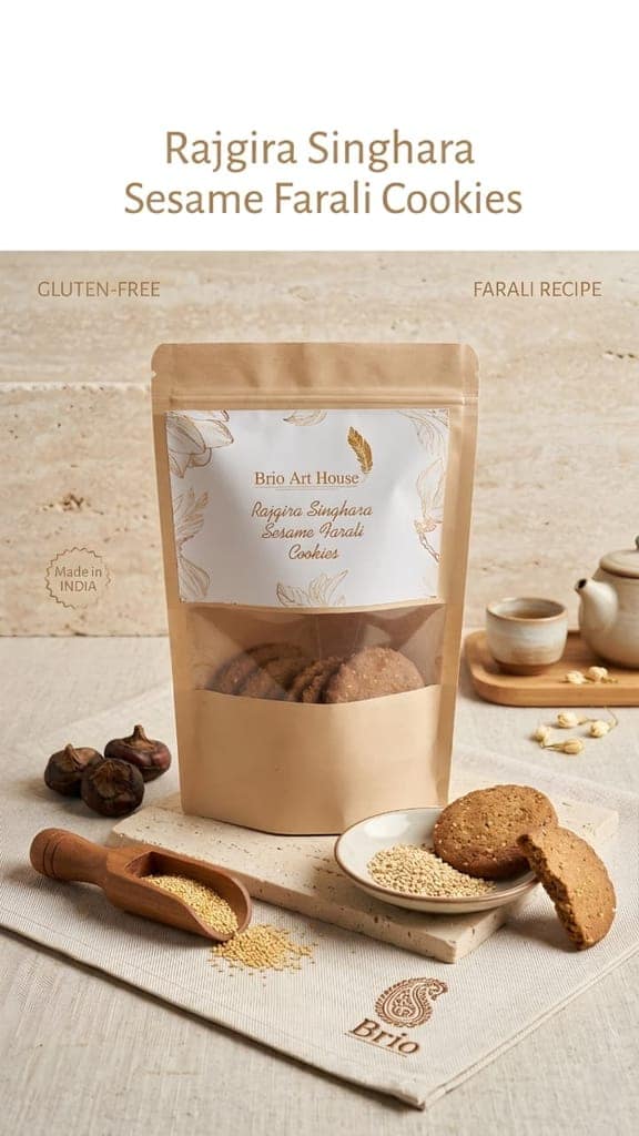 Ragira Singhara Sesame Farali Cookies (100g)